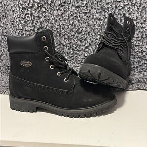 Lugz Black Lace-Up Boots